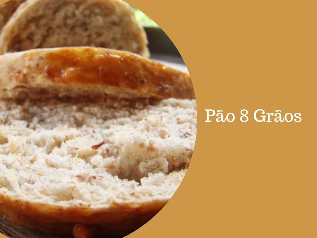 PÃO 8 GRÃOS CONGELADO